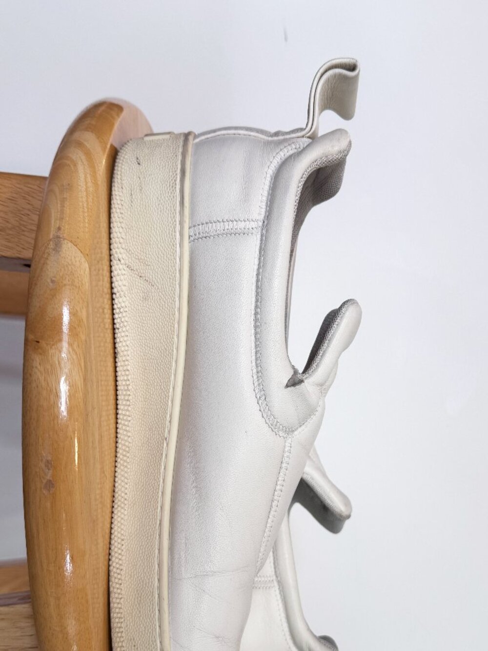 Celine Phoebe Philo White Leather Platform Slip-On Sneakers EU 40 - Picture 11 of 13